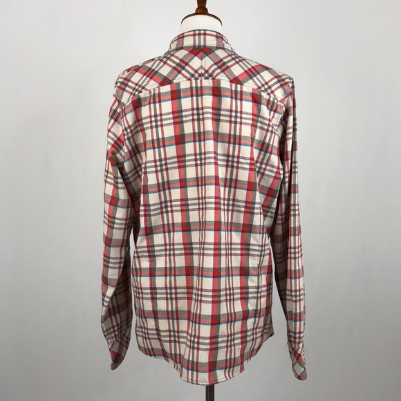 The North Face Plaid Print Button Down Shirt XL - Picture 3 of 7